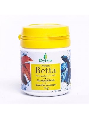 Ração para Bettas Poytara 14g