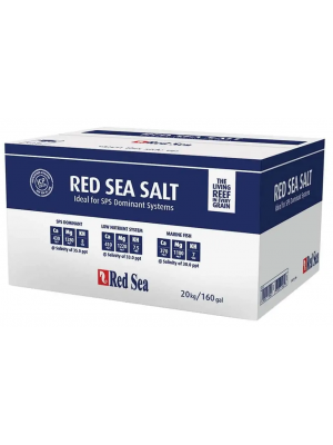 Red Sea salt 20 Kg (600 litros) - Caixa