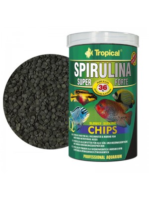 Tropical Super Spirulina Forte Chips 130g