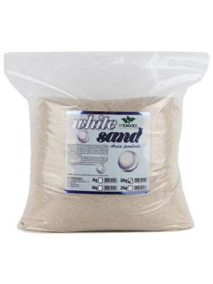 Mbreda - Substrato Inerte Areia Perolada White Sand 20Kg