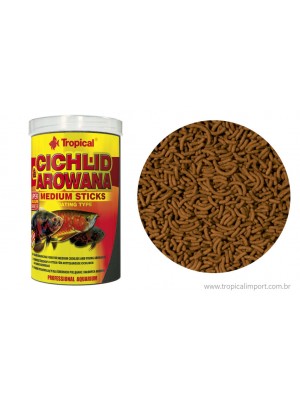 Tropical Cichlid & Arowana Mededium Stick - Pote 90G