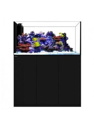 Waterbox Aquarium Crystal - Modelo Península Preto - 492 Litros (Para Divisão de Ambientes)                    