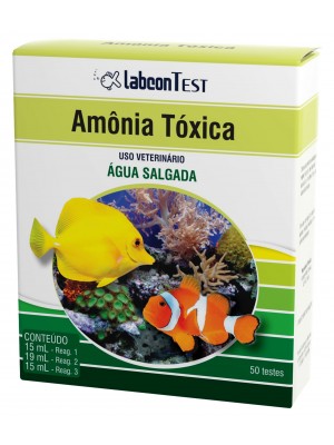 Labcon Teste de Amônia Toxica Água Salgada