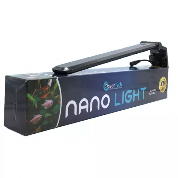 Ocean Tech Luminária Nano Light 40cm Fresh Black Aquaricamp Loja de